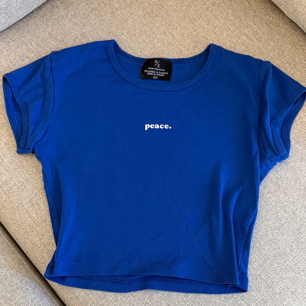 Peace Collective Blue Peace Graphic Tee